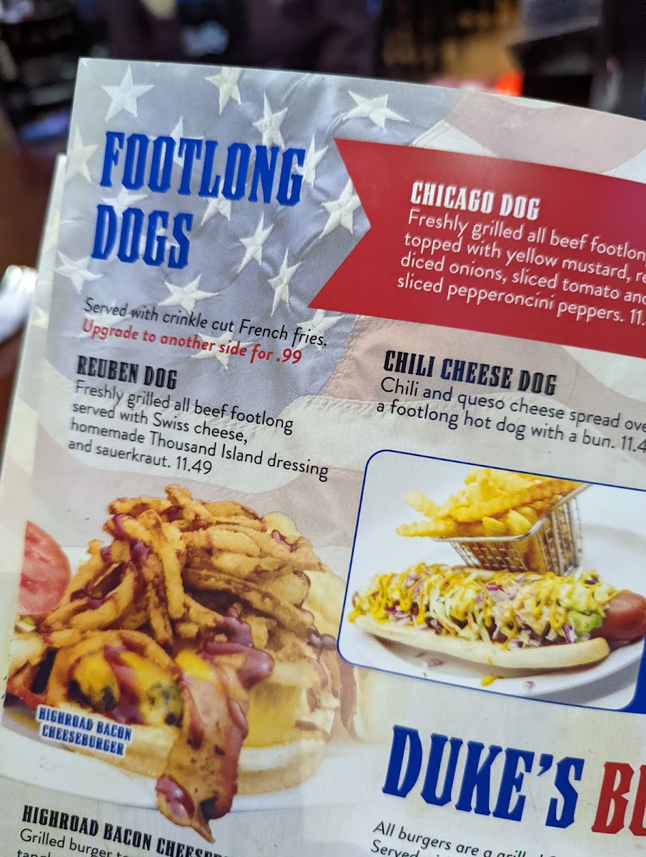 Duke's Brewhouse Menu - Image 2