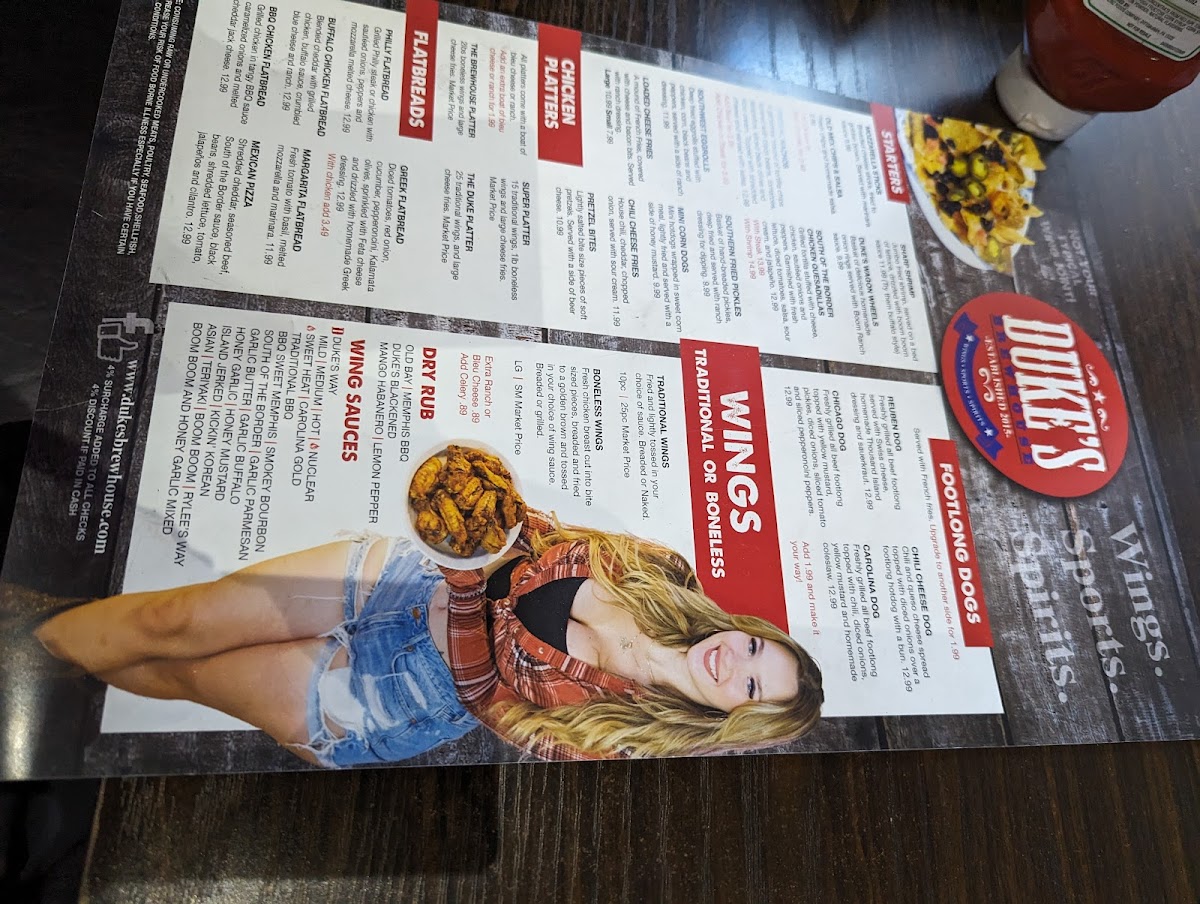 Duke's Brewhouse Menu - Image 6